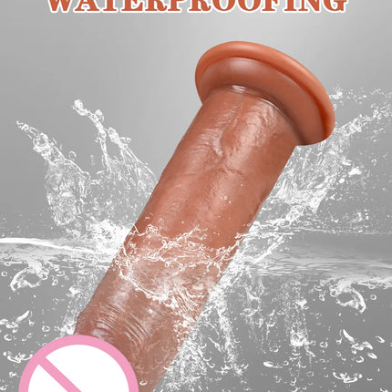 SML Realistic Big Dildo for Women Beginners Skin Sliding Foreskin Anal Vaginal Stimulation Penis Sex Toys Penis Suction Cup 18+
