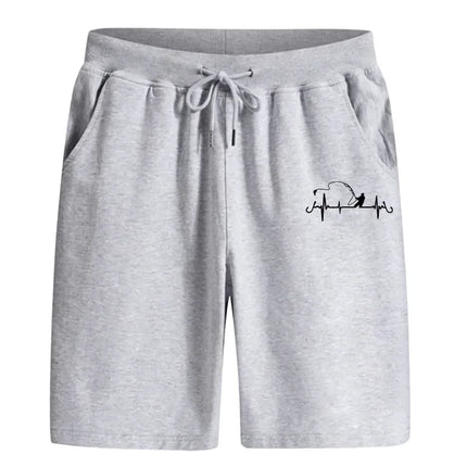Summer Men's Short Sportswear Printing Casual Short Trouser Outdoors Fitness Jogging Sports Man Shorts Daily Street Half Pants
