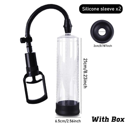 Electric Penis Enlarge Vacuum Pump 4 Suction Intensities Automatic High-Vacuum Penis Enlargement Extend Pump Air Pressure Device
