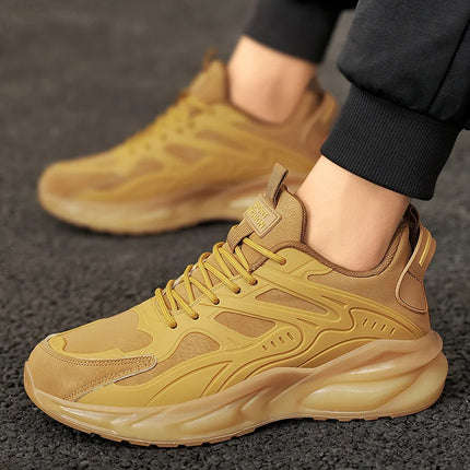 YRZL Men's Lightweight Running Shoes Breathable Mesh Walking Shoes Non Slip Comfortable Athletic Shoes for Men Sports Outdoor