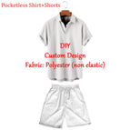 Pocketless shirt set / XS（old）