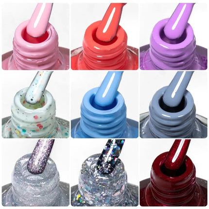 2pcs 8ml Water-Based Nail Polish Set Long Lasting Quick Drying No Need of Lamp to Cure Nail Supplies Vernis for Nails Manicure
