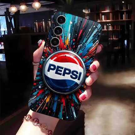 Classic Pepsis Cola Phone Case For Samsung S26 S25 Edge S24 S23 S22 S21 S20 Ultra Plus Fe Galaxy Silicon Cover
