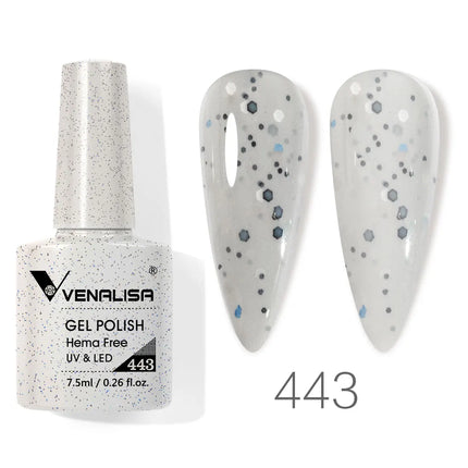 Venalisa VIP4 7.5ml Gel Nail Polish Hema Free Full Coverage Beautiful Semi Permanent Soak Off UV LED Gel Nail Polish Gel Lacquer