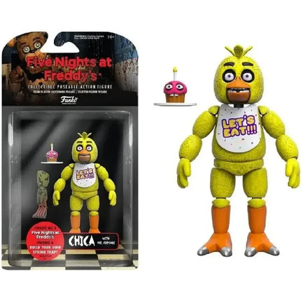 In Stock FNAFs bear's midnight harem five nights Bonnie/Freddy/Chica/Foxy Action Figure Model Toys Birthday Children's Gifts