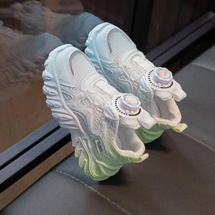 Children Sneakers Unisex Dad's Shoes Baby Boy Trainers Girls Shoes Clunky Sports Tennis Casual Flats Child Infant Footwear