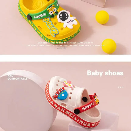 New Children Kids Baby Boys Girls Mules Clogs Summer Soft Sole Garden Beach Slippers Sandals Cave Hole Baby Shoes for Boys Girls