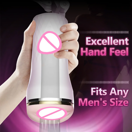 Realistic Rubber Vagina  Adult Toy Male Masturbator Cup Deep Throat  Artificial Vagina Prostate Massage Sex Toy for Men