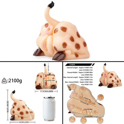 YOCY Liquid Silicone Big Butt Male Masturbation Vaginal Stroker Realistic Anthro Butt Toy Adult Sex Toys Big Ass Onahole Stroker