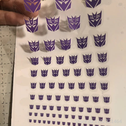 Autobots Decepticons G1 Stickers 45+ Symbol Decal for Custom DIY Scene Accessories Decoration Car Sticker