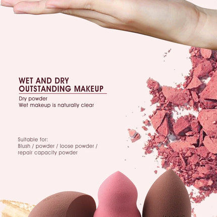 IMAGIC 16-Colors Makeup Sponge Tools Face Beauty Cosmetic Foundation Powder Puff Wet and Dry Use gąbka do makijażu косметика