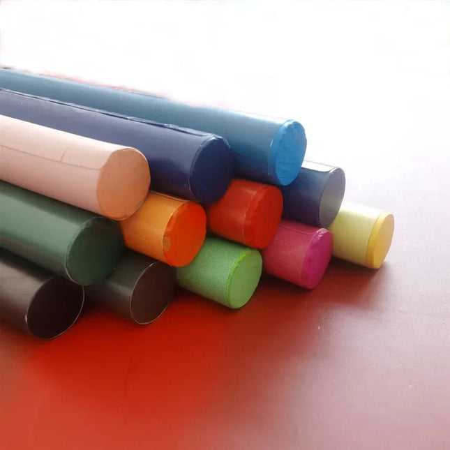 New 12-Color Woodless Watercolor Stick Set Water-Soluble Colored Pencils All Core Color Pencil for Adult Artists Starters Colorists