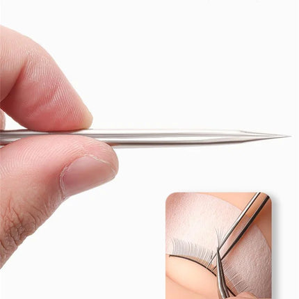1PC  False Lashes Eyelashes Extension Tweezers 5 colors volume fans Pliers Nail Clips non-slip Professional Beauty make up Tools