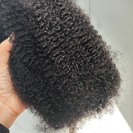 50g Afro Kinky Bulk Hair Real Human Hair For Twist Braiding Or Dreadlocks Hair Extension 12-20 Inches Natural Black Color