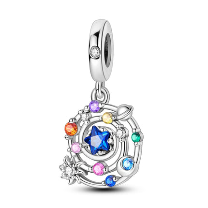 Charms Beads 925 Silver For Women Tulip Starlight Travel Coffee Fit Original Pan Bracelet Pendant DIY Fashion Jewelry Gift