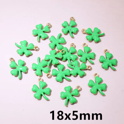 20pcs 18x5mm Stainless Steel Fish Enamel Charms Pendant Stainless Steel DIY Jewelry Making Accessories Findings