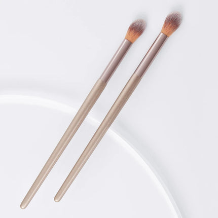 Makeup Brushes 2Pcs Professional Nose Shadow Highlighting Brush Face Cosmetics Blending Smudge Shader Brush Beauty Kits