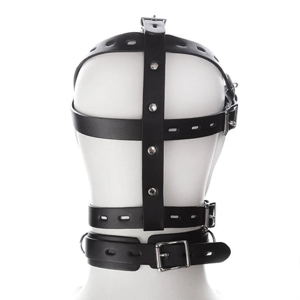 BDSM Harness Facial Mask Sex Toy Couple Adult SM Slave Erotic Games Fetish Toy SM Mouth Gag Restraint Bondage 18+ Sex Products