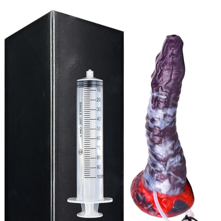 GBAR Water Spray Monster Dragon Penis Squirting Dildo Female Masturbator Anus Massager Silicone Anal Plug Sex Toys For Couple