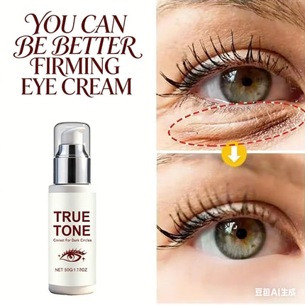 Eye cream nourishes eye area skin, tightens, smooths fine lines, deeply moisturizes, glows with radiance