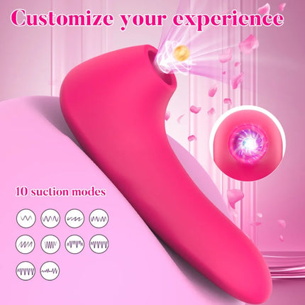 Powerful Sex Toys Vacuum Sucking Vibrator Women Sex Machine Clitoral Stimulation Masturbator Powerful Vibrator Sexy Adult Women