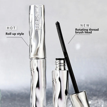 Iron Wand Mascara,Metal Mascara Wand, Curling Metal Rods Mascaras Black, Waterproof Natural Length Slender Building