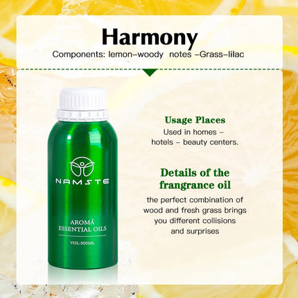 NAMSTE New Smell Essential Oil Fragrance Oils Home Flavoring Aroma Diffuser Essential Oil Orchid Harmony Ocean For Resort Mall