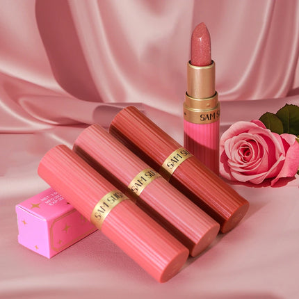 SAM SUGAR 6 colors chocolate bar lipstick makeup pearl matte matte not easy to fall out matte waterproof lipstick