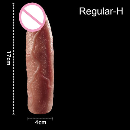 24 Styles Male Penis Cover Realistic Dildo Cock Pump Phallus Extender Enlargement Dick Growing Ejaculate Orgasm Sex Toys For Men
