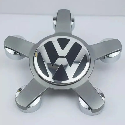 4PCS 135mm 4F0601165N Sticker Wheel Center Cap Car Hub Cap Five Claws Logo For Volkswagen B5 B6 B7 POLO Passat Golf MK5 Sticker