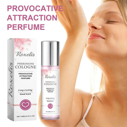 10ml Original Female Pheromone Long Lasting Ball Bearing Portable Perfume Enhances Fresh Fragrance Charm Cologne Man Women