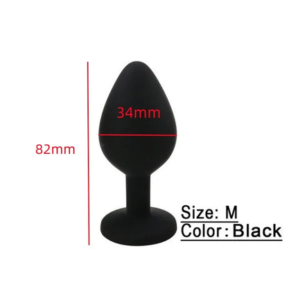 Butt Plug Silicone Anal Plug Prostate Massager Stimulator Adult Supplies Dilator Anus Beads Sex Toys For Women Man Gay Ass Tail