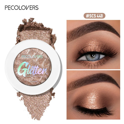 Monochrome Highlights Eye Shadow Mud Mashed Potato Bright Mirror Crystal White Pearl Light Glitter Eyeshadow Palette