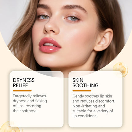 Turmeric Lemon Lip Balm Long Lasting Moisturizing Soothing Lip Skin Pre Makeup Base Vaseline Non-sticky Hydrating Lip Skin Care