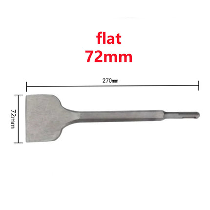 250mm Chisel Set SDS Plus Shank Electric Hammer Drill Bit Point Groove Flat Chisel Masonry Tools for Concrete Brick Wall Rock
