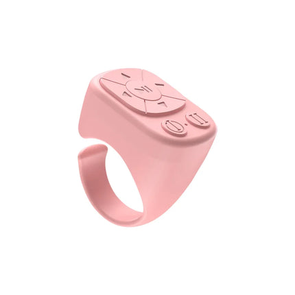 Mobile Phone Video Remote Control Button Mini Fingertip Ring Remote Control Blutooth 5.3 Scrolling Fingertip Controller Page