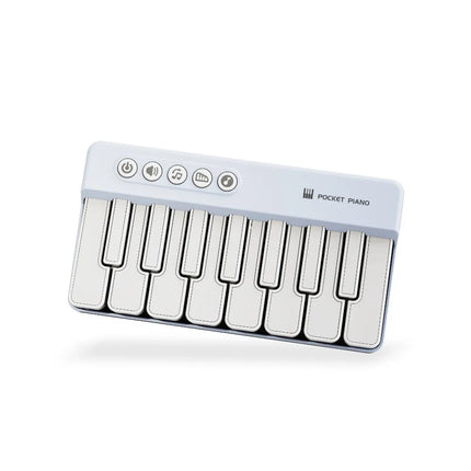 Rainbow Lights Kids Mini Piano Portable Design 7 Colors LED Learning Piano Keyboard Multi-functional Electronic Organ Keyboard