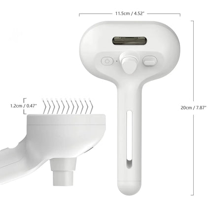 Pet Spray Hair Comb Pet Hair Remover Cleaning Brush Cats Grooming Dog Accessories Tools Dematting Water Mist Humidifier Comb
