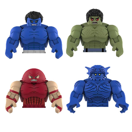 Movable Model Bricks Beast Lizard Rhino Assemble Colossus Assembly Action Figures Puzzle Toy Building Blocks Ornament Model Doll