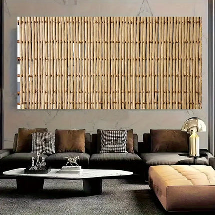Bamboo background flag background photography wall, very suitable for live streaming background and party decoration