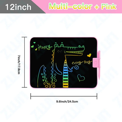 12/15/20Inch LCD Drawing Board Writing Tablet Digit Magic Blackboard Art Tools Painting Learning & Education Toys for Kids Gifts