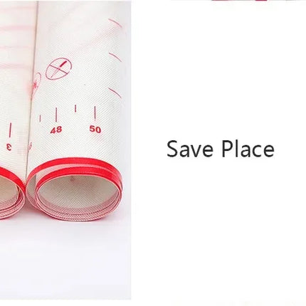 Silicone Baking Mat Kneading Pad Dough Mat Pizza Cake Dough Maker Kitchen Cooking Grill Non-Stick Gadgets Bakeware Pastry Mat