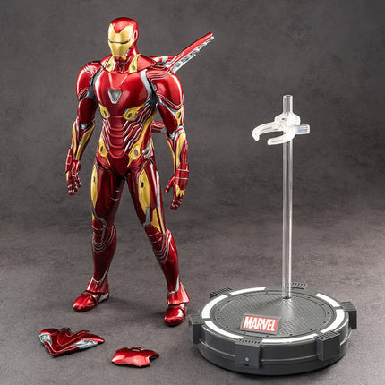 ZD Toys Iron Man MK34 MK32 MK31 MK50 MK19 MK18 MK28 Action Figures Tony Stark Mecha Model Movable Anime Avengers Collection Toys