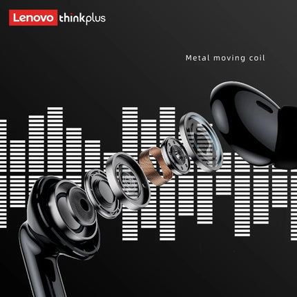 Lenovo XT88 Wireless Bluetooth Earphones In-Ear HiFi Sound 13mm Dynamic Low Latency Gaming Headsets Sweatproof Sport Earbuds