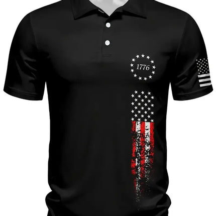 The 2025 summer new men's POLO shirt is a casual, fashionable, soft, comfortable, and breathable 3D pattern printed one.