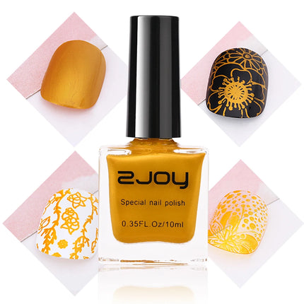 10ml 30 Colors Nail Art Stamping Polish Semi-permanent Varnish Printing Stamp for Nails Polishes Lacquer Top Coat Gel Polish
