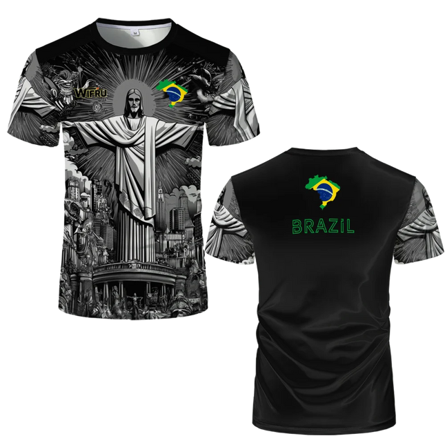 90 Minutes Series MM9 JUL Football Shirt Men's Summer Outdoor Sports Quick-drying Jersey Fitness Training O-neck T-shirt