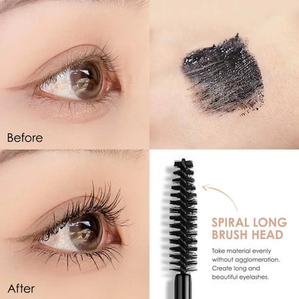 CARSLAN Multi Effect 3D Mascara Curling Volume Lashes Thick Lengthening Eyelashes Extension Waterproof Long-wearing Makeup