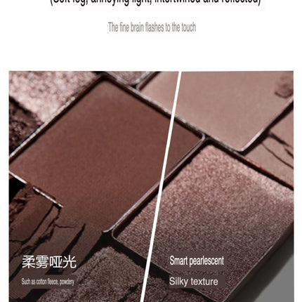 Eunarz's New Four-color Eyeshadow Palette, A Daily Matte, Light Makeup, Pearlescent, And Affordable Beginner's Comprehensive Set