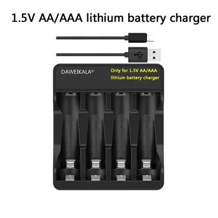 AAA 12800mWh 1.5V Li-Ion Rechargeable Battery AAA Lithium Batteries Wholesale For Mouse Flashlight Fan Game Machine